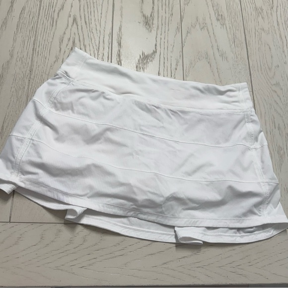lululemon athletica Pants - Lululemon Athletica White Skort